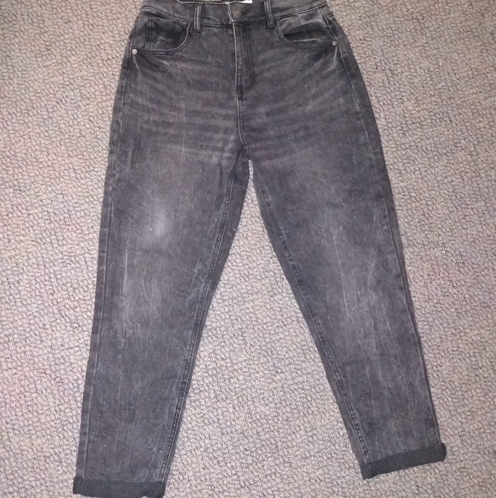 ✨2 for $15✨ Ardene Black high rise mom jeans